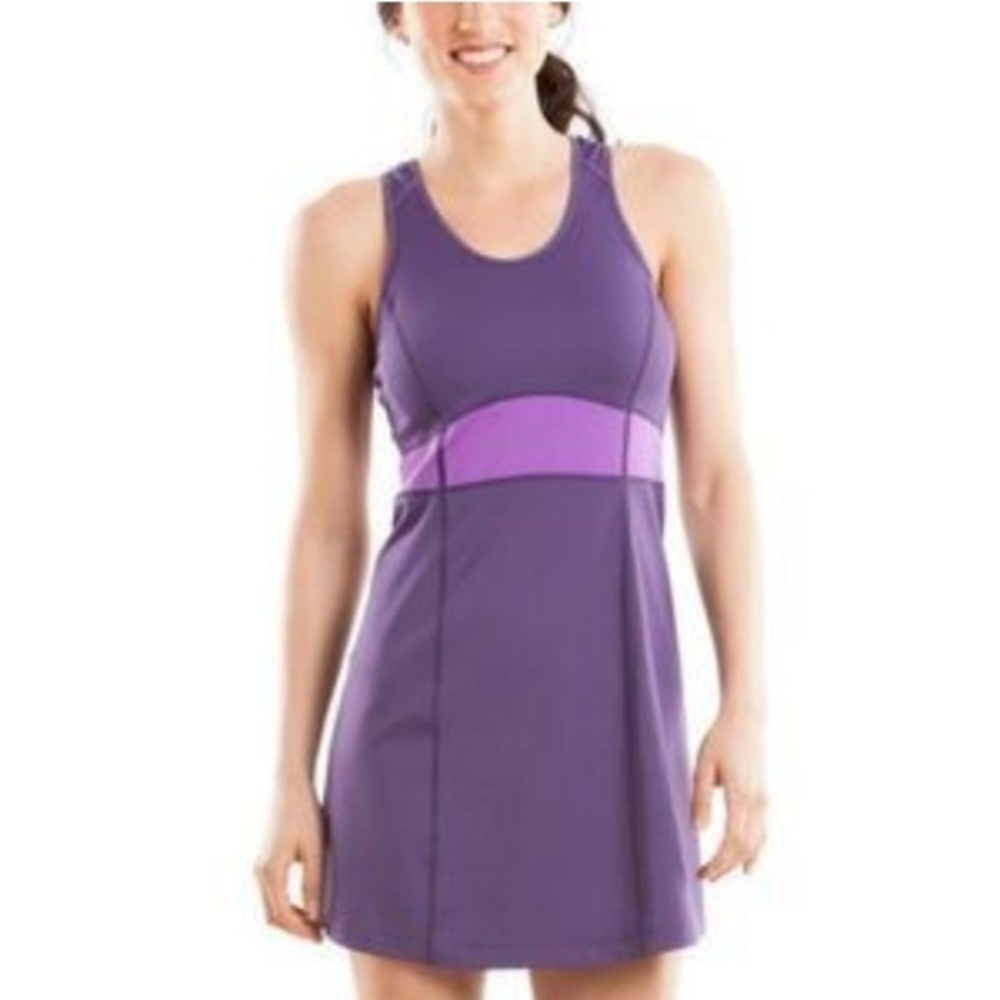 MOVING COMFORT Aqua Endurance Tennis Dress ~ Athleisure Dress, Size M